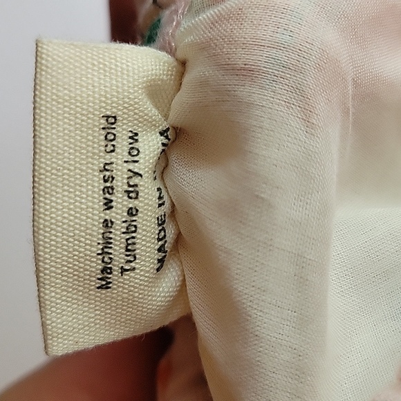 Viverano Organic Comfort Ruffle & Tie Back Romper (Organic Muslin) - Picture 8 of 9